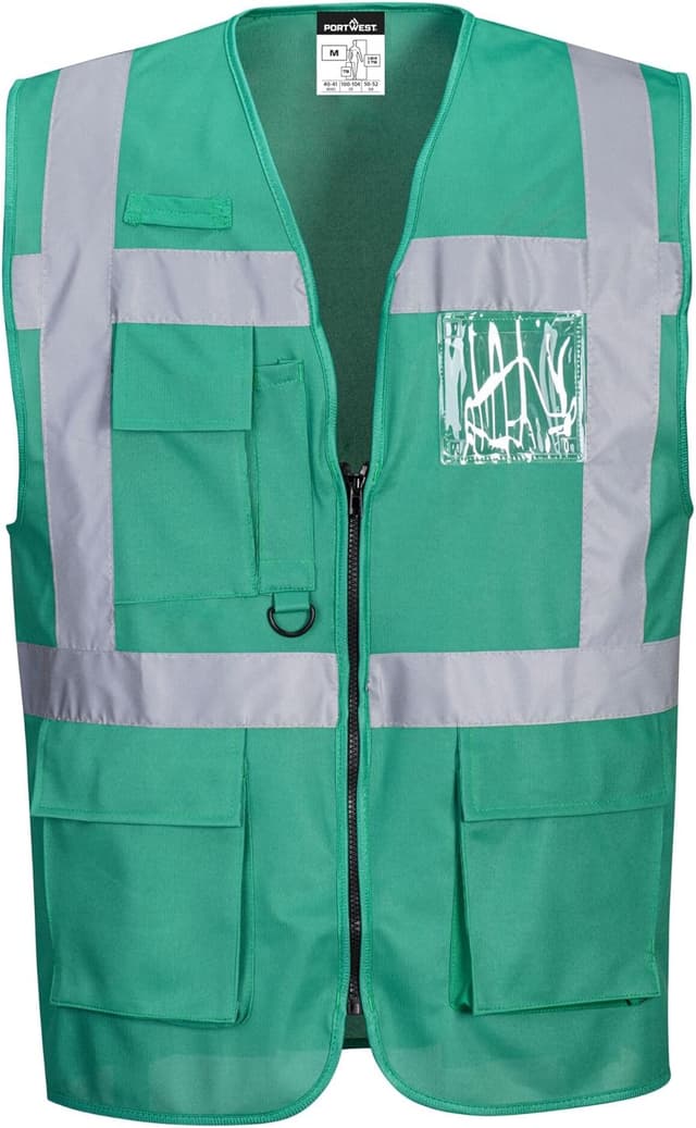 Thumbnail 5 de Portwest F476RERM Gilet Executive Iona Rosso M
