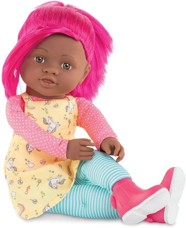 Detalle 2 de Corolle Mes Rainbow Dolls Célena, poupée Célena 40 cm (dès 3 ans)