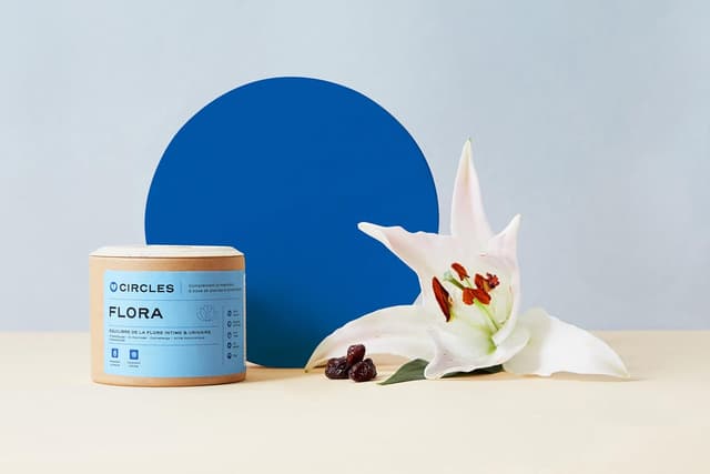 Detalle de Probiotique Flore Intime & urinaire – Complément alimentaire à base de plantes et probiotiques, 60 gélules gastro-résistantes