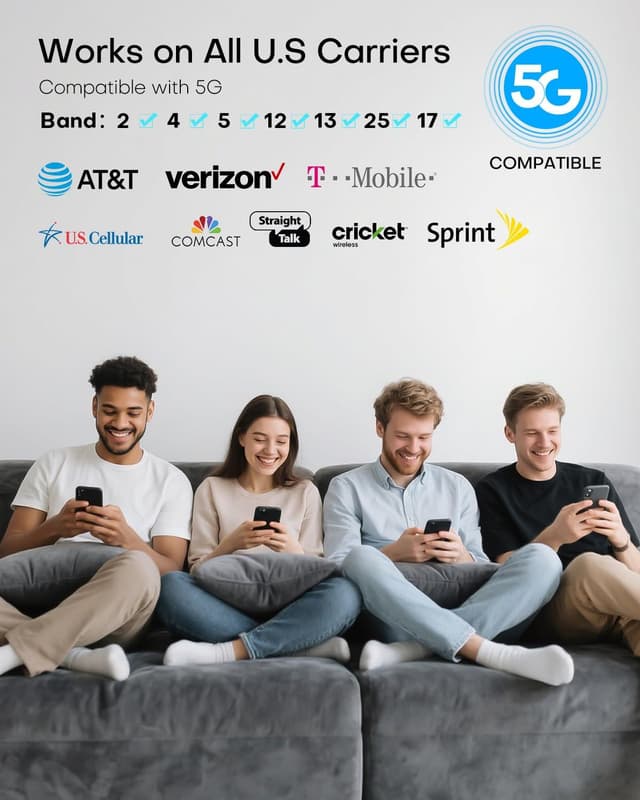 Thumbnail 3 de HiBoost Cell Phone Booster 2000 sq ft