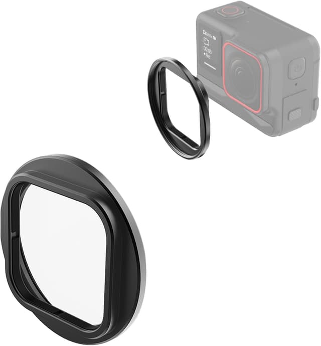 Thumbnail 6 de PULUZ Metalllinsenschutzrahmen für Insta360 Ace Pro mit Filterhalter für 49-mm ND/CPL-Filter