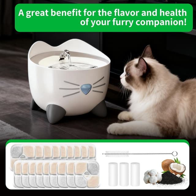 Thumbnail 6 de YeeQo 18 filtri fontanella per Catit Pixi 2,5L