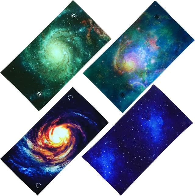 Detalle 2 de SMEHCF 4 Multipurpose Bandanas (Unisex, 100% polyester) — dust-, wind- and sand-proof