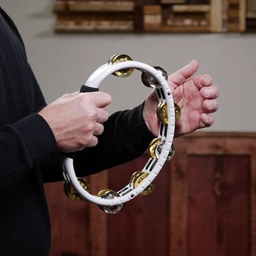 Thumbnail 11 de Meinl TMT1M-WH Pandereta 14 pares