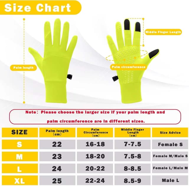 Detalle 2 de BLUEVER Gants de Course écran tactile coupe-vent