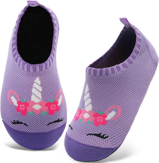 Detalle de Kyopp Kinder Hausschuhe mit Rutschschutz Gr. 20-35