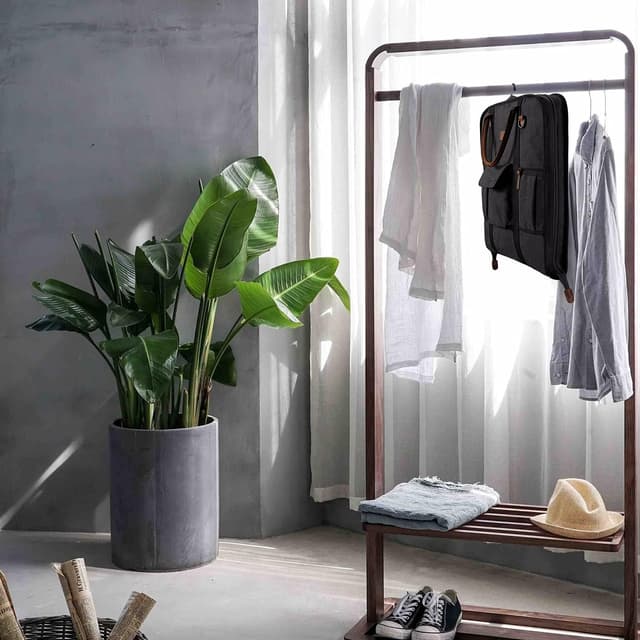 Detalle 2 de S-Zone sac à main de voyage d’affaires en toile et cuir pour homme et femme