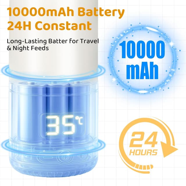 Thumbnail 1 de Tragbarer Flaschenwärmer 500ml mit 24h Warmhaltefunktion