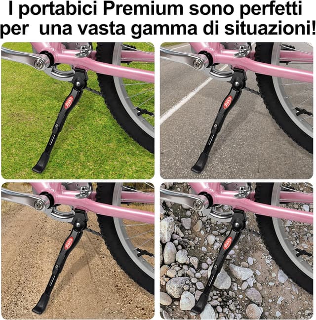 Thumbnail 6 de CYFIE Cavalletto Bici Bambino laterale regolabile in alluminio (altezza regolabile)