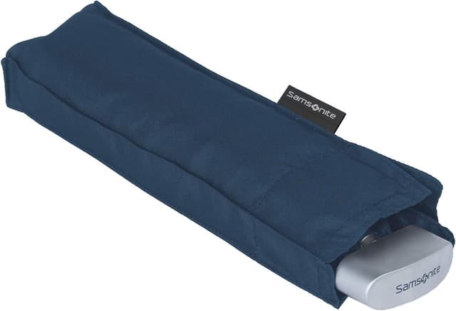 Detalle 2 de Samsonite Rain Pro paraguas plano 3 Secciones azul
