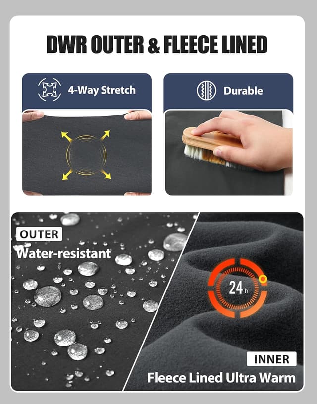 Thumbnail 4 de Pioneer Camp Pantaloni softshell impermeabili invernali