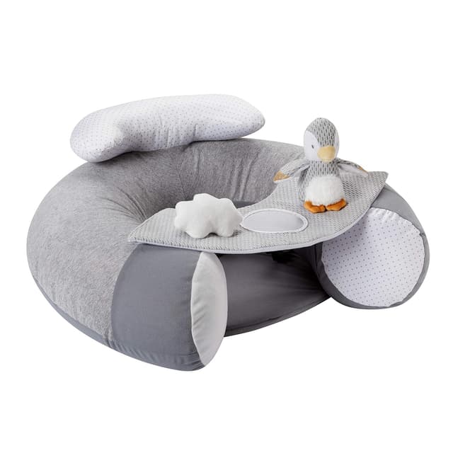 Detalle de Nuby Penguin Sit-Me-Up Babyschale Grau