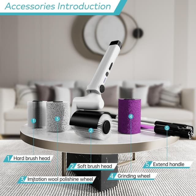Thumbnail 3 de Tiwiche Roller Electric Spin Scrubber