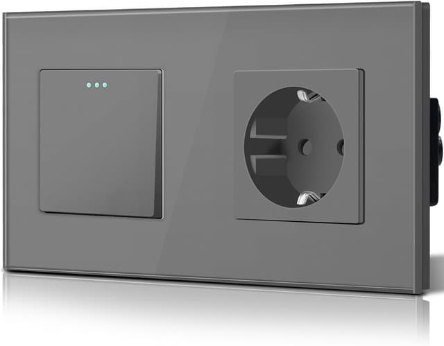 Thumbnail 5 de BSEED Interruptor 1 Gang USB C Blanco