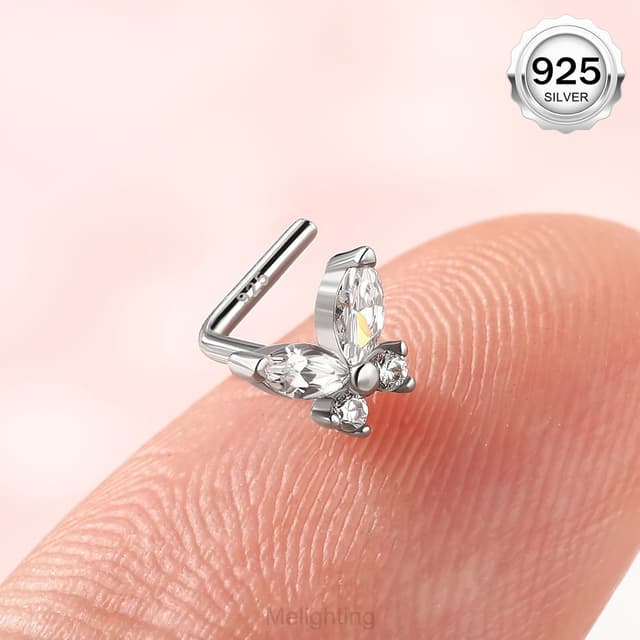 Thumbnail 2 de Melighting Anello naso L farfalla 20 g