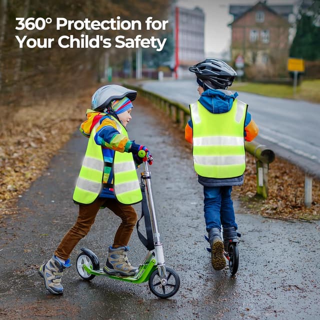 Thumbnail 5 de Kinder Warnweste Hoiloie 2er Set 350 m