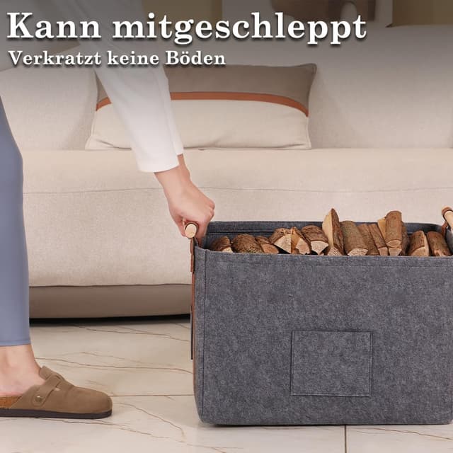 Thumbnail 5 de Diurwur Holzkorb 60L Kaminholz