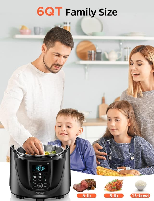 Thumbnail 4 de Nuwave Duet Pressure Cooker & Air Fryer 🍲