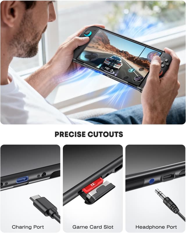 Thumbnail 4 de Nintendo Switch 2 Grip Protective Case, dockable