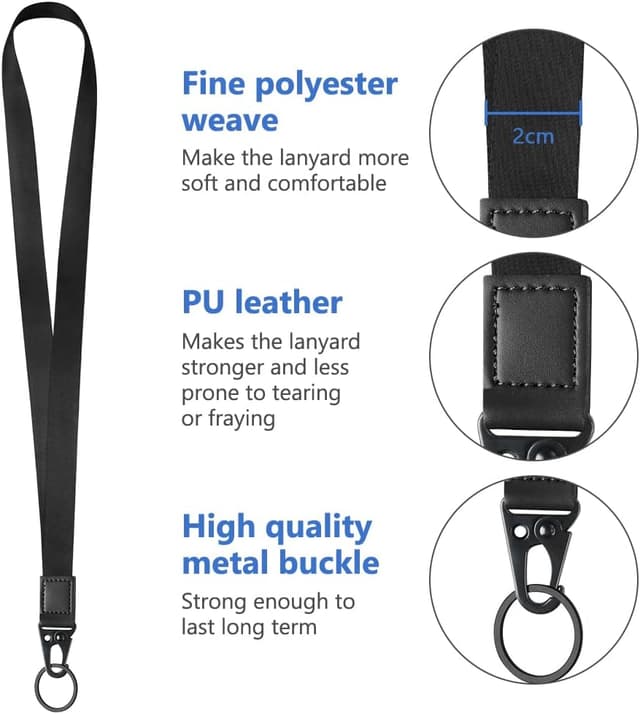 Thumbnail 2 de Vicloon Lanyard Neck Strap for IDs