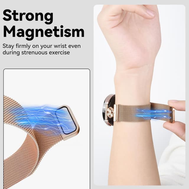 Detalle de Aceyoon Magnetic Milanese Strap 20mm