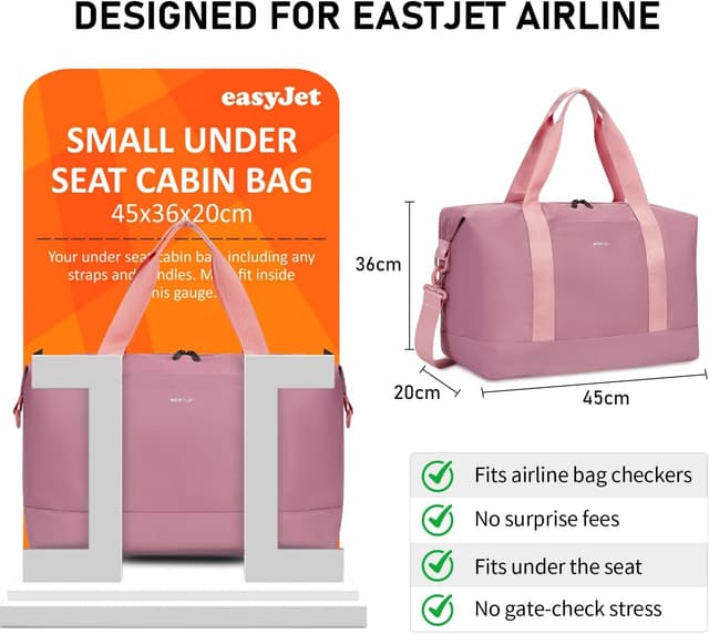 Detalle 2 de ECOHUB 30L Reisetasche für EasyJet