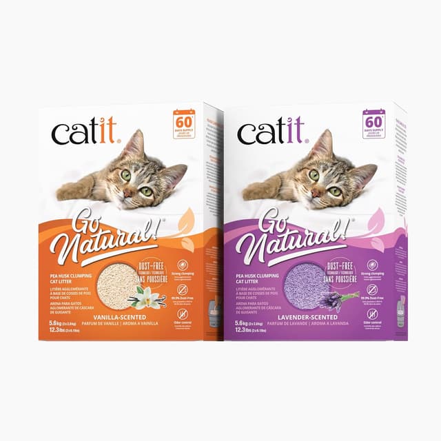 Thumbnail 1 de Catit Go Natural! Arena Guisantes Vainilla 5.6 kg 🐱