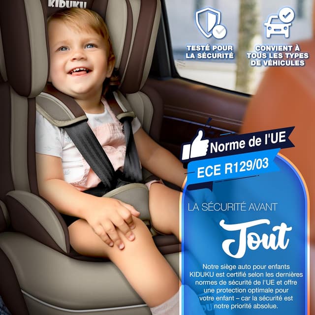 Thumbnail 1 de KIDUKU Siège auto 9–36 kg 👶