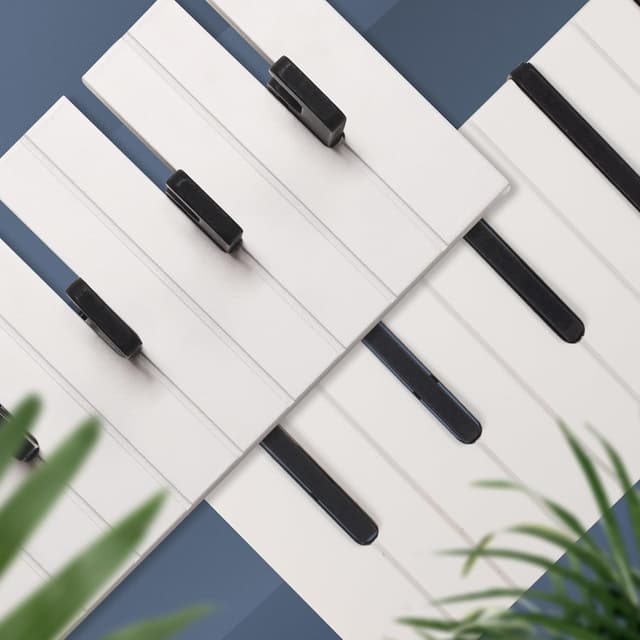 Detalle de Patère murale pour enfants RICOO WM1886-S en bois noir et blanc (29x15x2 cm)