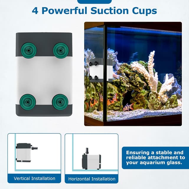 Detalle de Aquarium water pump 5W, 600L/h