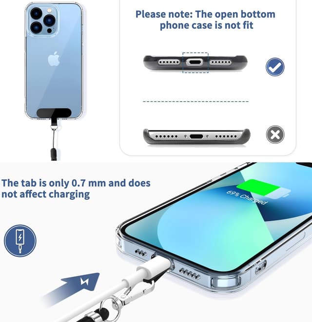 Detalle 2 de CACOE Cell Phone Lanyard adjustable strap