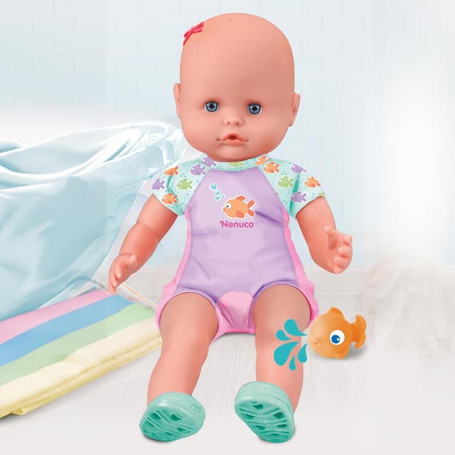 Thumbnail 2 de Nenuco - Mi Primer Baño 🛁 Muñeco Sumergible para Diversión Acuática