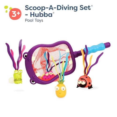 Thumbnail 5 de B. Toys Ensemble Scoop-A-Diving Hubba 🏊