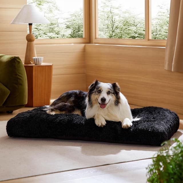 Detalle de Bedsure Dog Crate Bed XL 104x69cm