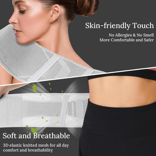 Detalle de JIUFENTIAN Sciatica Belt SI Joint & Lower Back Support Brace (for women and men)