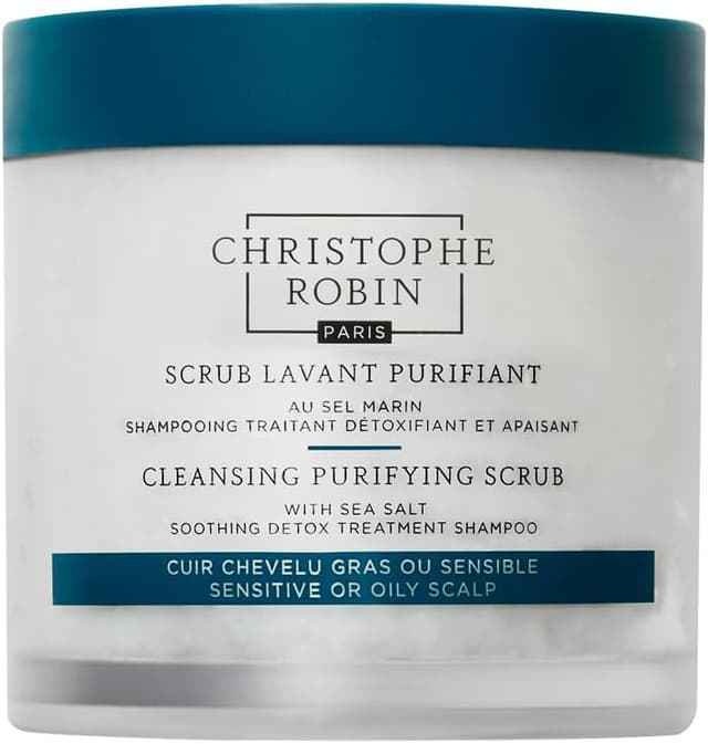 Detalle de Christophe Robin scrub cuir chevelu 250 ml