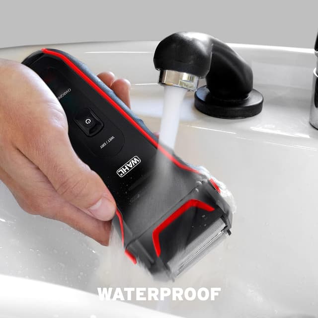 Detalle de Wahl Clean and Close Plus men’s electric shaver with Flex Foil and precision trimmer