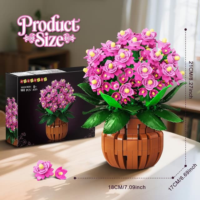 Thumbnail 6 de HOGOKIDS Kalanchoe Bonsai Bauset 901 Teile