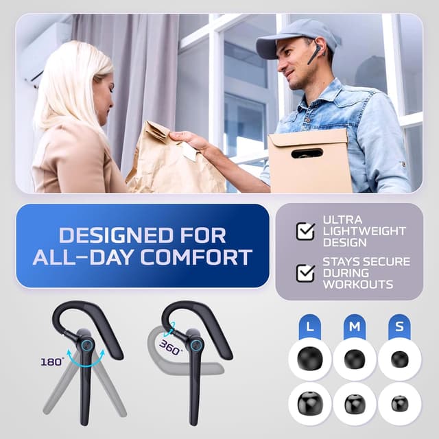 Thumbnail 6 de Philips Bluetooth Earpiece 400mAh Wireless Earbuds