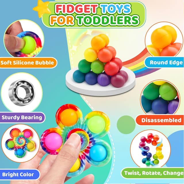 Thumbnail 3 de Sensory Autism Fidget Toys 6-Pack
