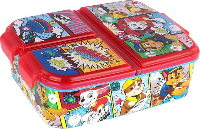 Thumbnail 6 de p:os Super Mario Brotdose für Kinder mit 3 Fächern, Clip-Verschlüssen und bpa-freiem Kunststoff