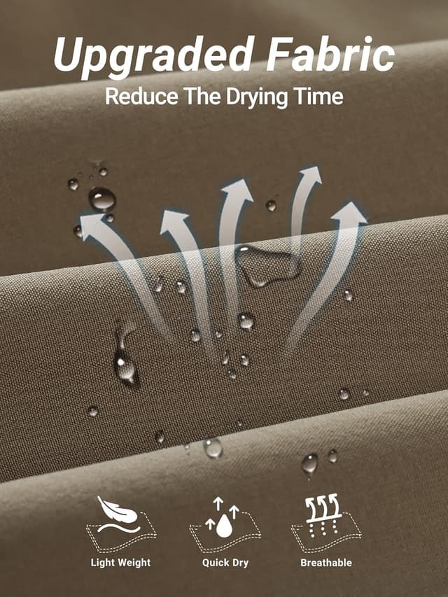 Detalle 2 de Arcweg pantaloncini da bagno uomo a asciugatura veloce con rete e tasche con zip