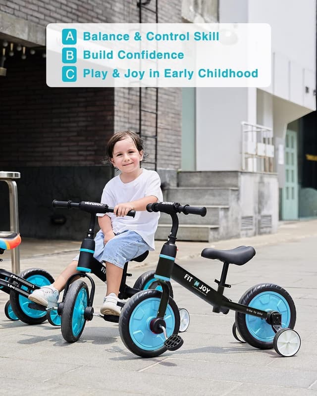 Detalle 1 de UBRAVOO Fit 'n Joy draisienne 4 en 1