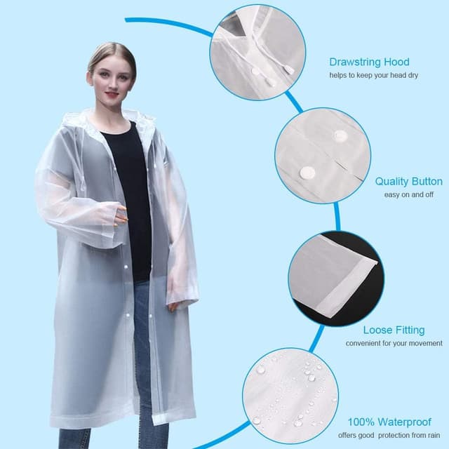 Thumbnail 2 de Vicloon Poncho Impermeabile 2 pezzi