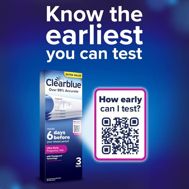 Thumbnail 5 de Clearblue Early Detection Pregnancy Test 6 Days Early 99% Accurate 👶