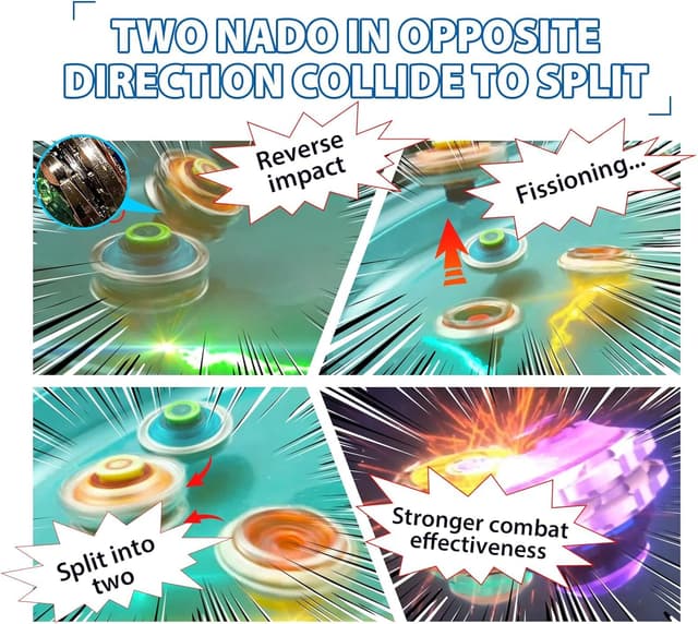 Thumbnail 6 de Infinity Nado Peonza Serie Split Peonza de Batalla