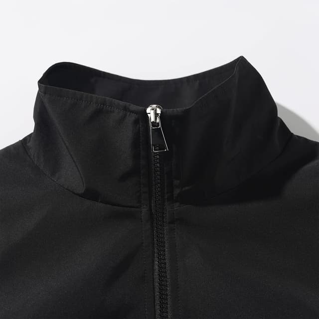 Detalle 2 de GURUNVANI veste patchwork homme coupe-vent vintage à fermeture éclair intégrale