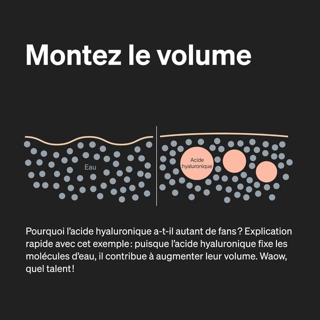 Detalle de Gélules Acide hyaluronique pur fortement dosées 500 mg (500–700 kDa) — 90 gélules, végane