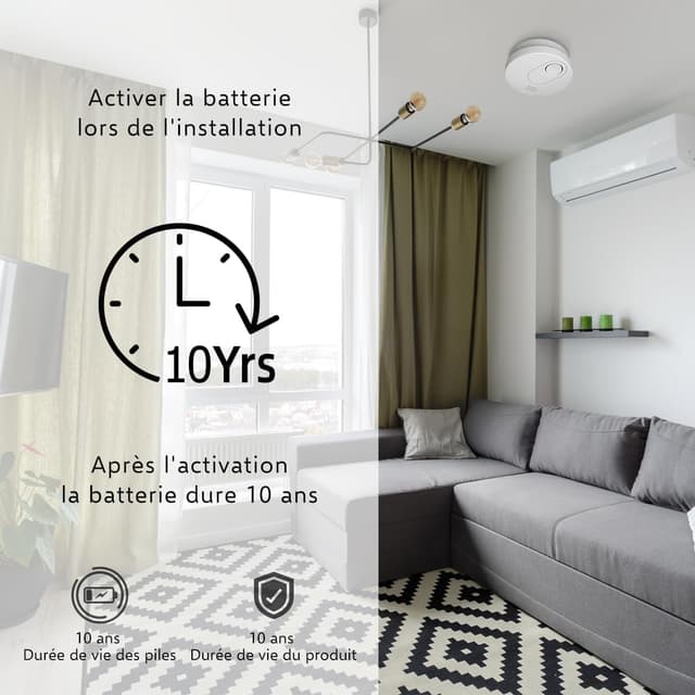 Thumbnail 5 de ELRO FS1510 Détecteur de fumée 10 ans