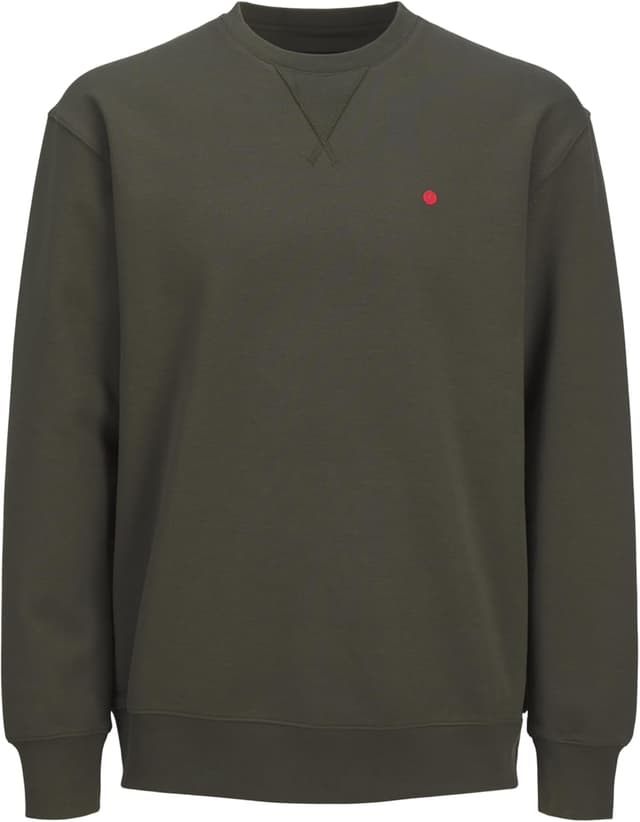 Detalle de JACK & JONES Herren-Sweatshirt RDD Gedruckt mit Rundhalsausschnitt